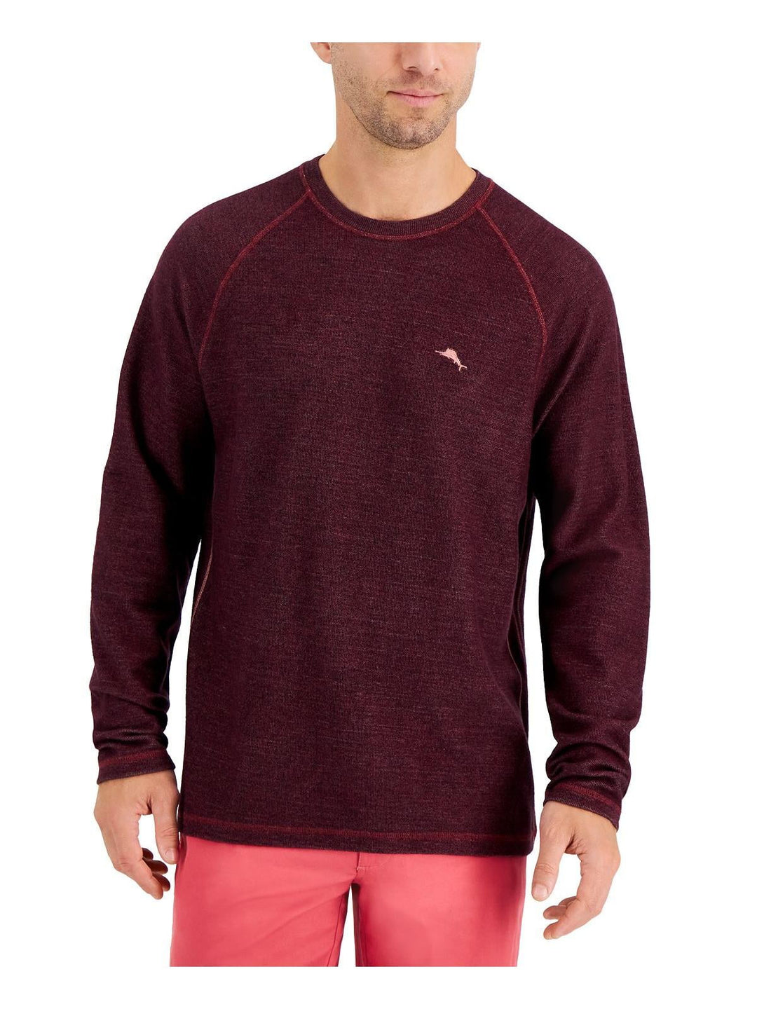 Tommy Bahama Men's Bayview Sweater Red Size 2X