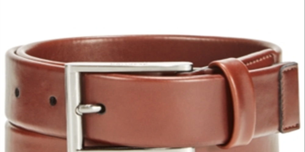 Kenneth Cole Reaction Men's Tubular Stretch Casual Belt Brown Size Large