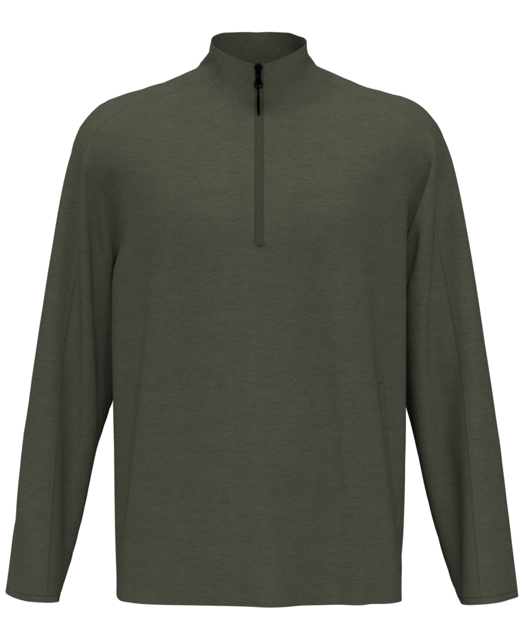 PGA Tour Men's 1/4 Zip Fitness Pullover Top Green Size XX-Large