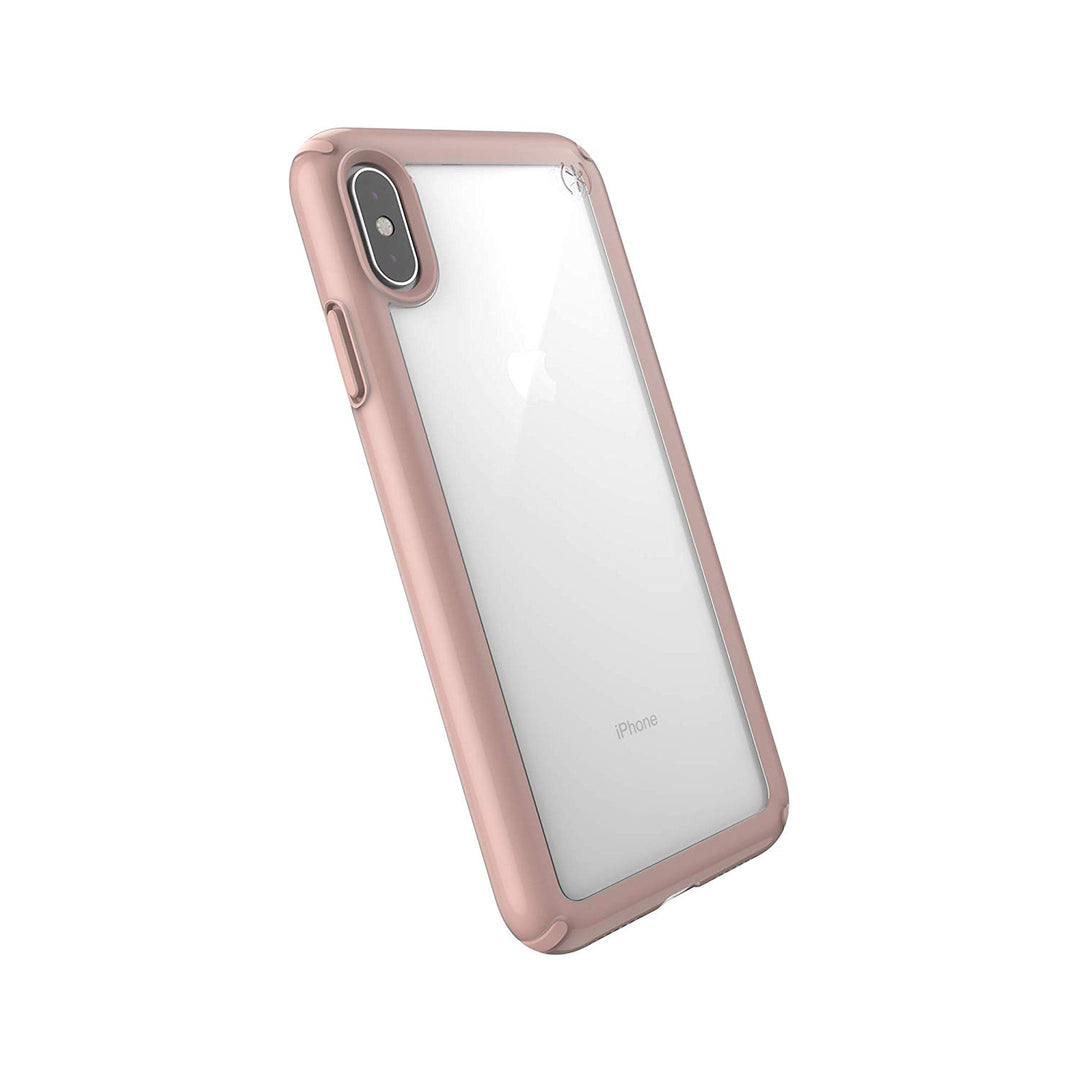 Speck Presidio Show Designed for Impact Case iPhone Xs Max - Clear/Rose Gold