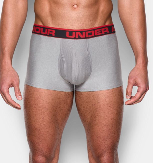 Under Armour Men's Original Series 3” Boxerjock - Heather Gray - XXXL