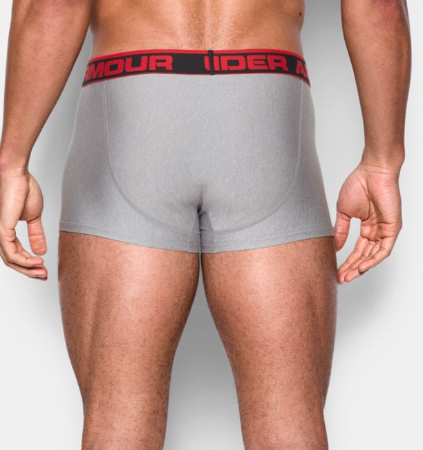 Under Armour Men's Original Series 3” Boxerjock - Heather Gray - XXXL