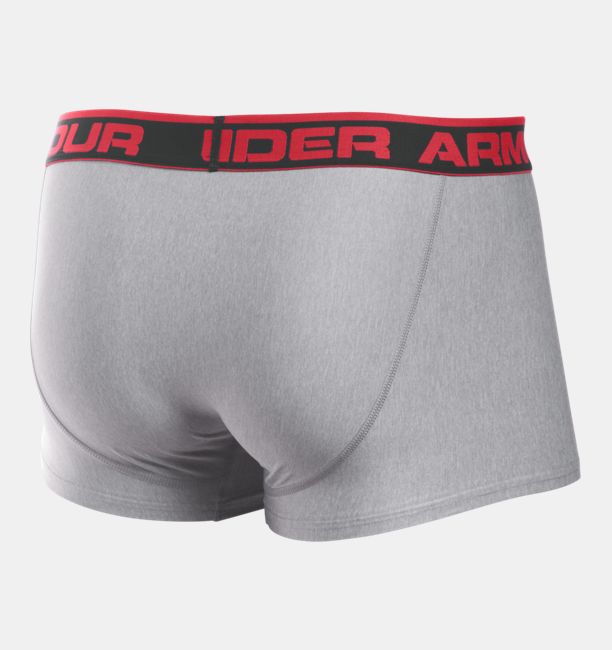 Under Armour Men's Original Series 3” Boxerjock - Heather Gray - XXXL