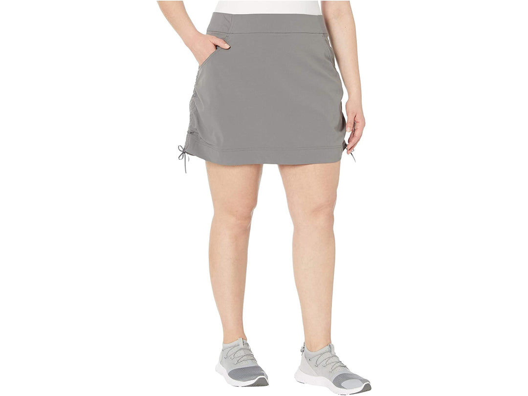 Columbia Women's Size Plus  Anytime Casual Skirt Gray Size Extra Large