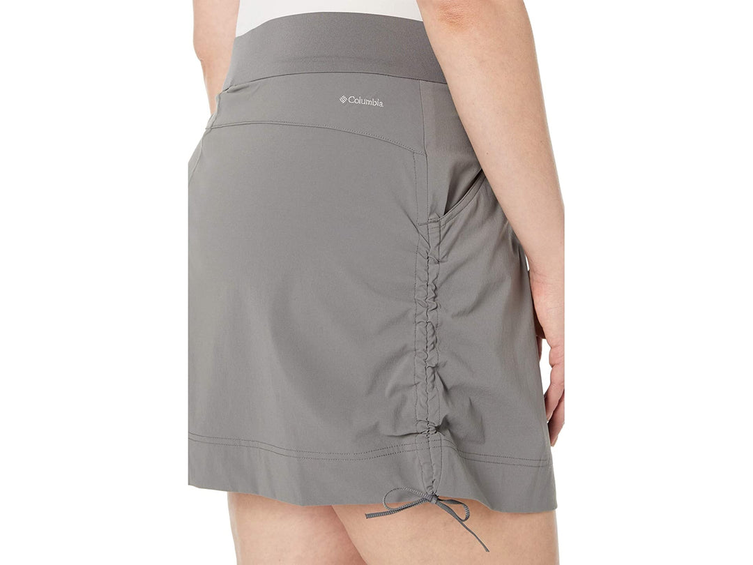 Columbia Women's Size Plus  Anytime Casual Skirt Gray Size Extra Large