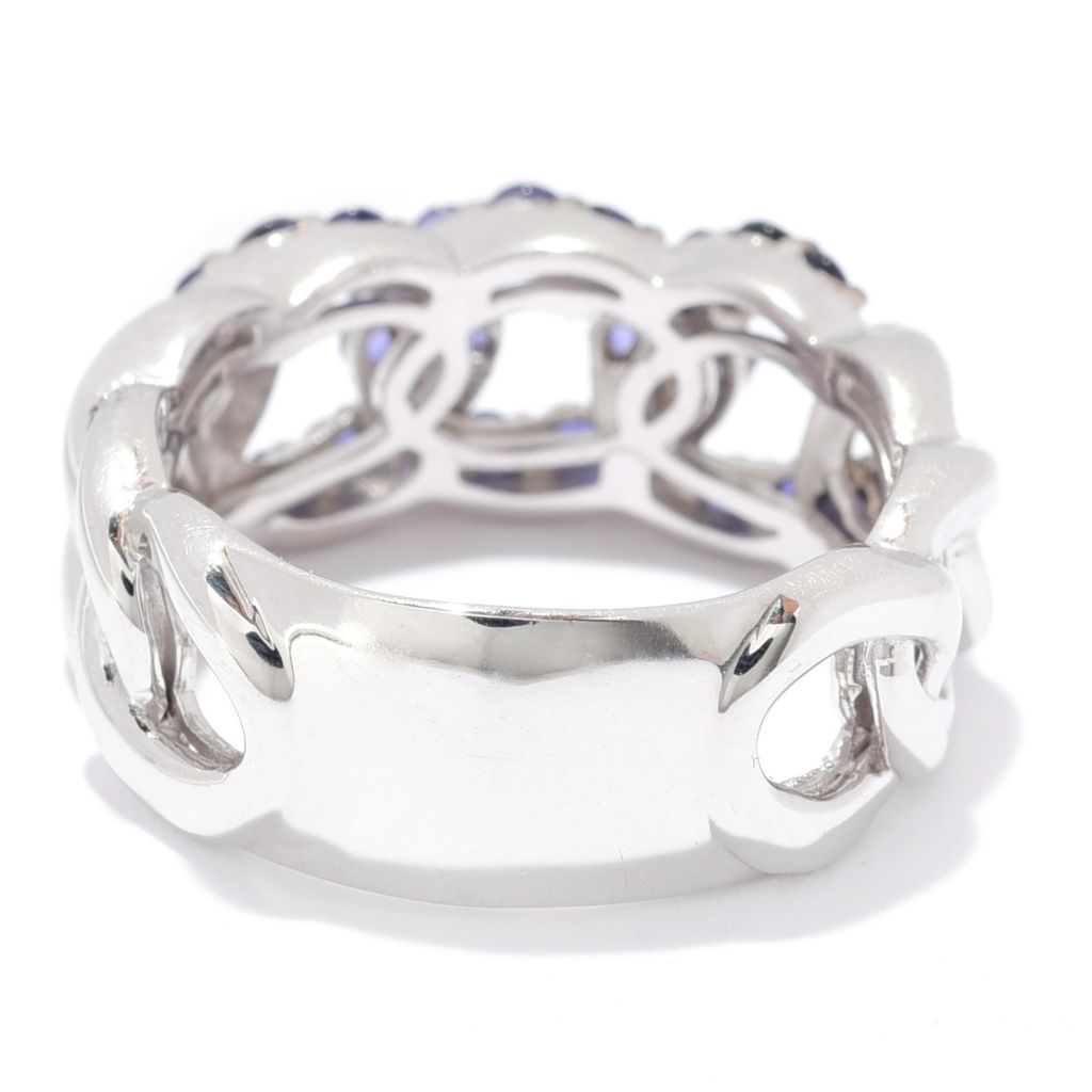 Choice of Gemstone Chain Band Ring