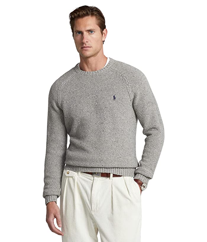 Ralph Lauren Men's Wool Blend Sweater Gray Size XX-Large