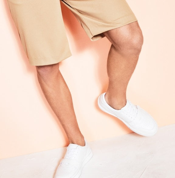 Royalty By Maluma Men's Knee Length Chino Shorts Brown Size 38