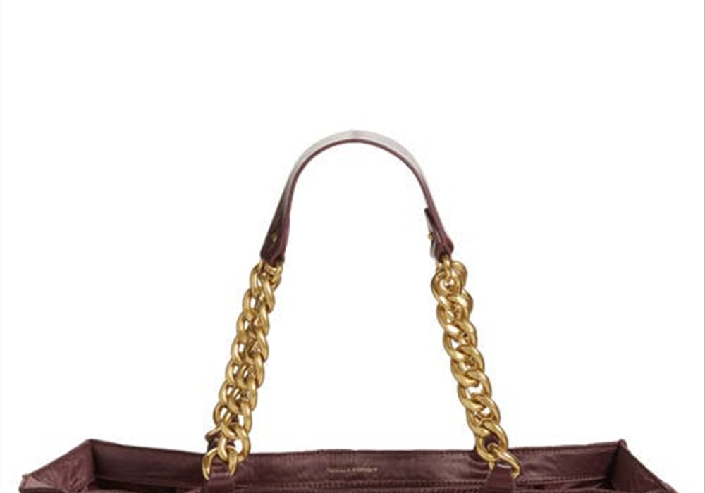 Rebecca Minkoff Edie Quilted Nylon Tote in Malbec Purple