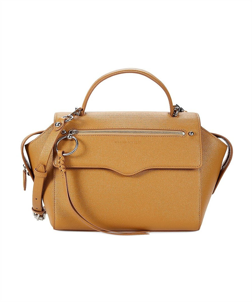 Rebecca Minkoff Women's Gabby Leather Satchel Tan