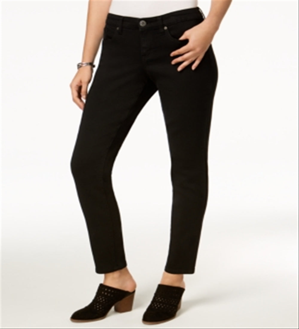 Style & Co Women's Ultra Skinny Jeans Black Size 18