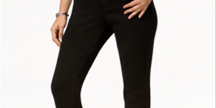 Style & Co Women's Ultra Skinny Jeans Black Size 18