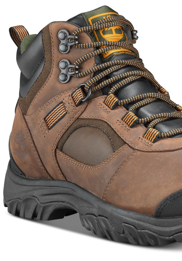 Timberland Men's Mt. Major Mid Waterproof Hiking Boots Brown Size 8