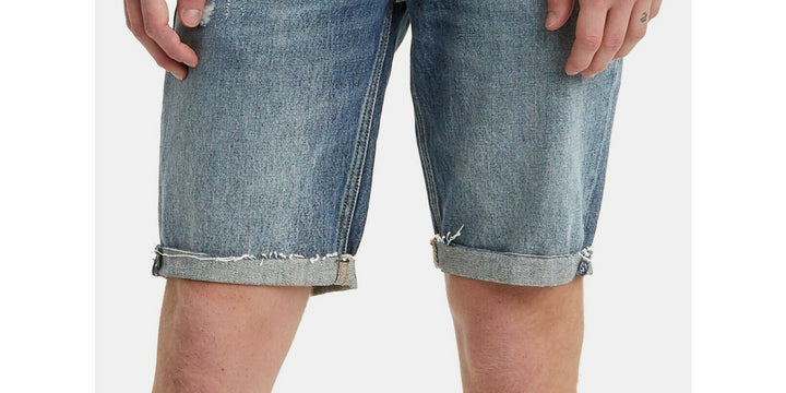 Levi's Men's Slim Cutoff Shorts Blue Size 42