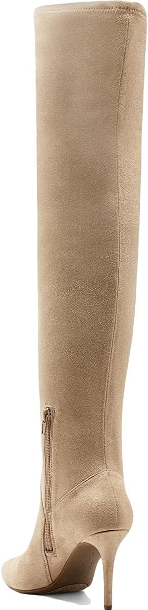 Jessica Simpson Women's Abrine Over The Knee Boots Beige Size 8 M