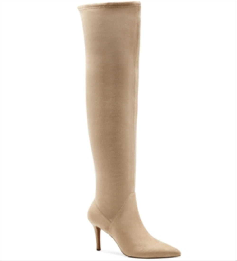 Jessica Simpson Women's Abrine Over The Knee Boots Beige Size 8 M