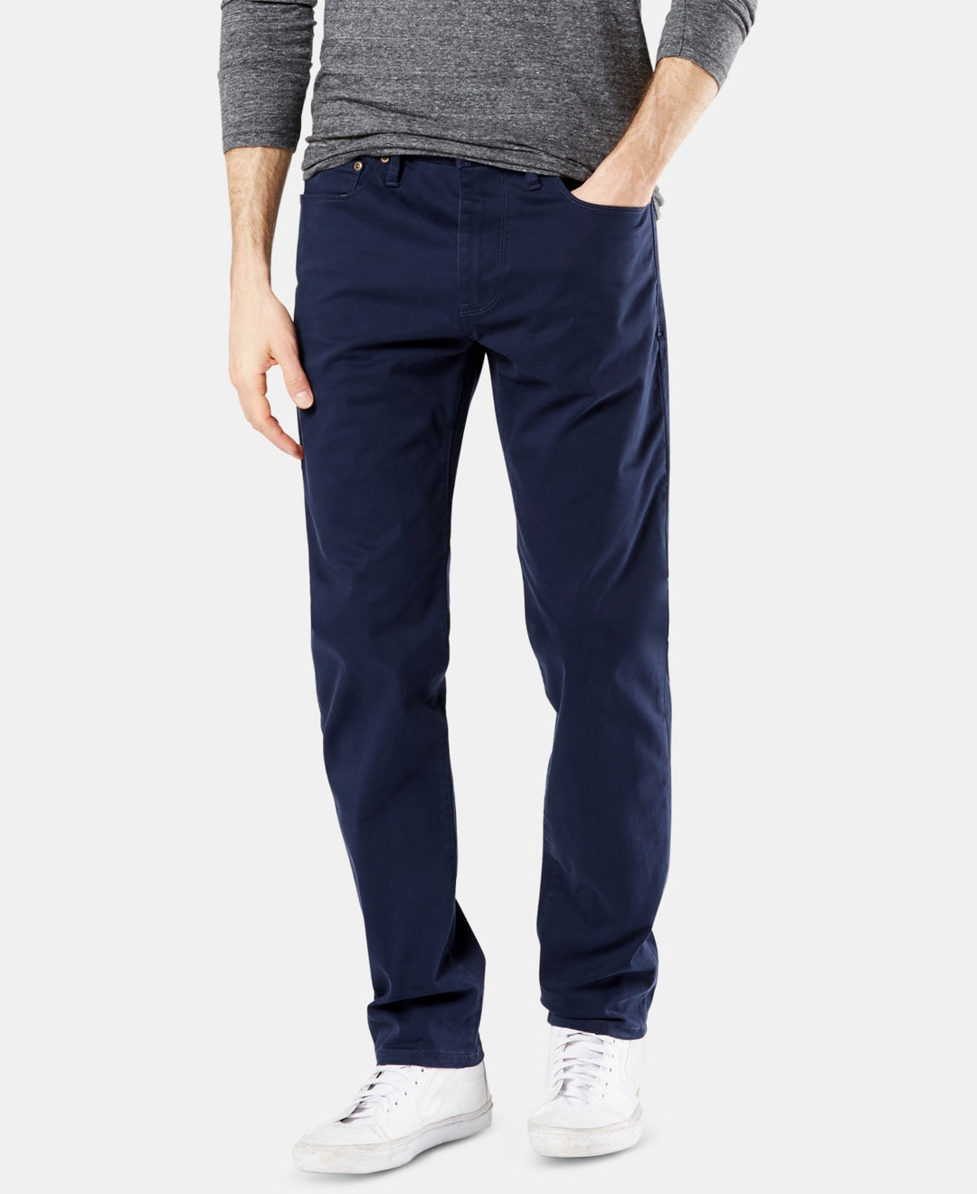 Dockers Men's Slim Fit Jean Cut Pants Blue Size 36X34
