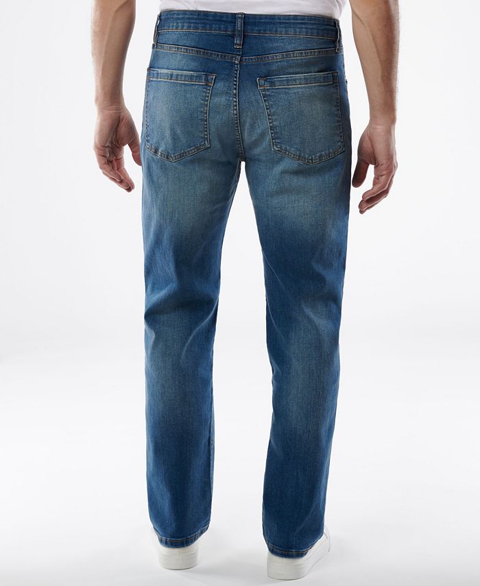Lazer Men's Straight Fit Stretch Jean Blue Size 34X30