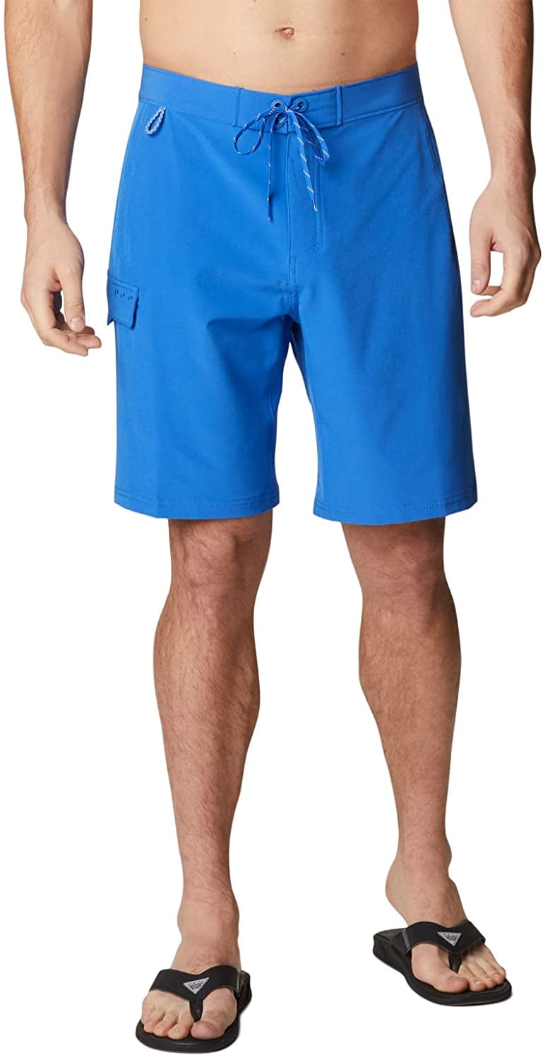 Columbia Men's PFG Terminal Tackle Board Shorts Blue Size 38