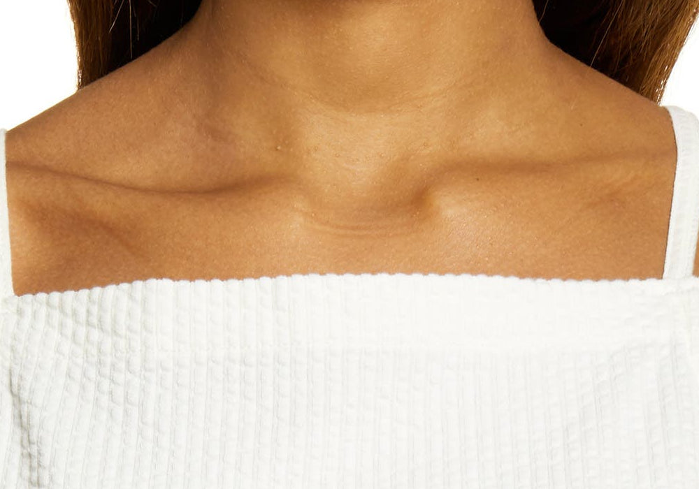 Large Size Madewell Seersucker Apron Tank in Lighthouse - Nordstrom