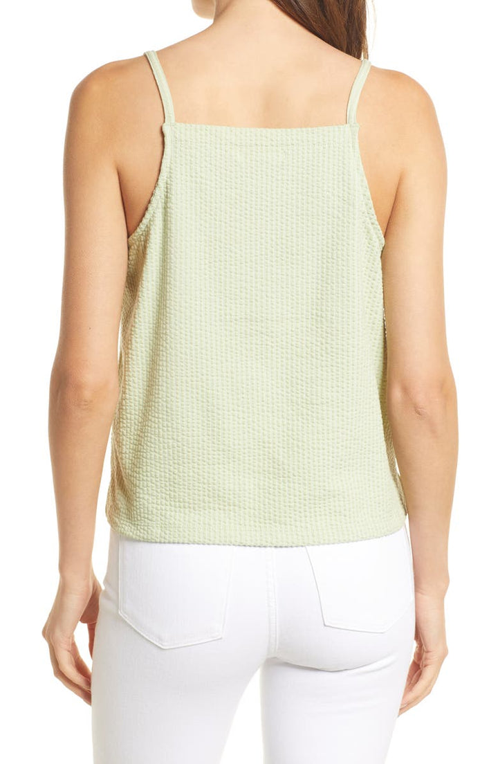 Madewell Lighthouse Seersucker Apron Tank - Size X-Small