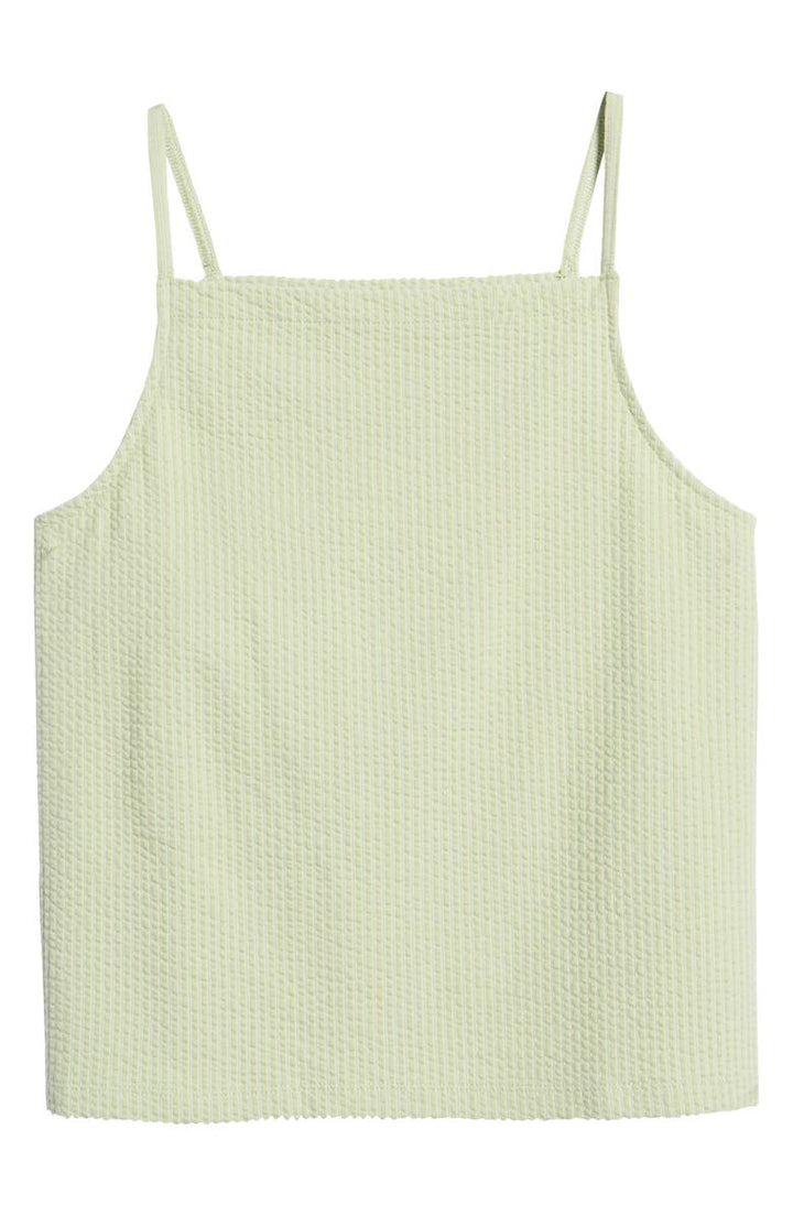 Madewell Lighthouse Seersucker Apron Tank - Size X-Small