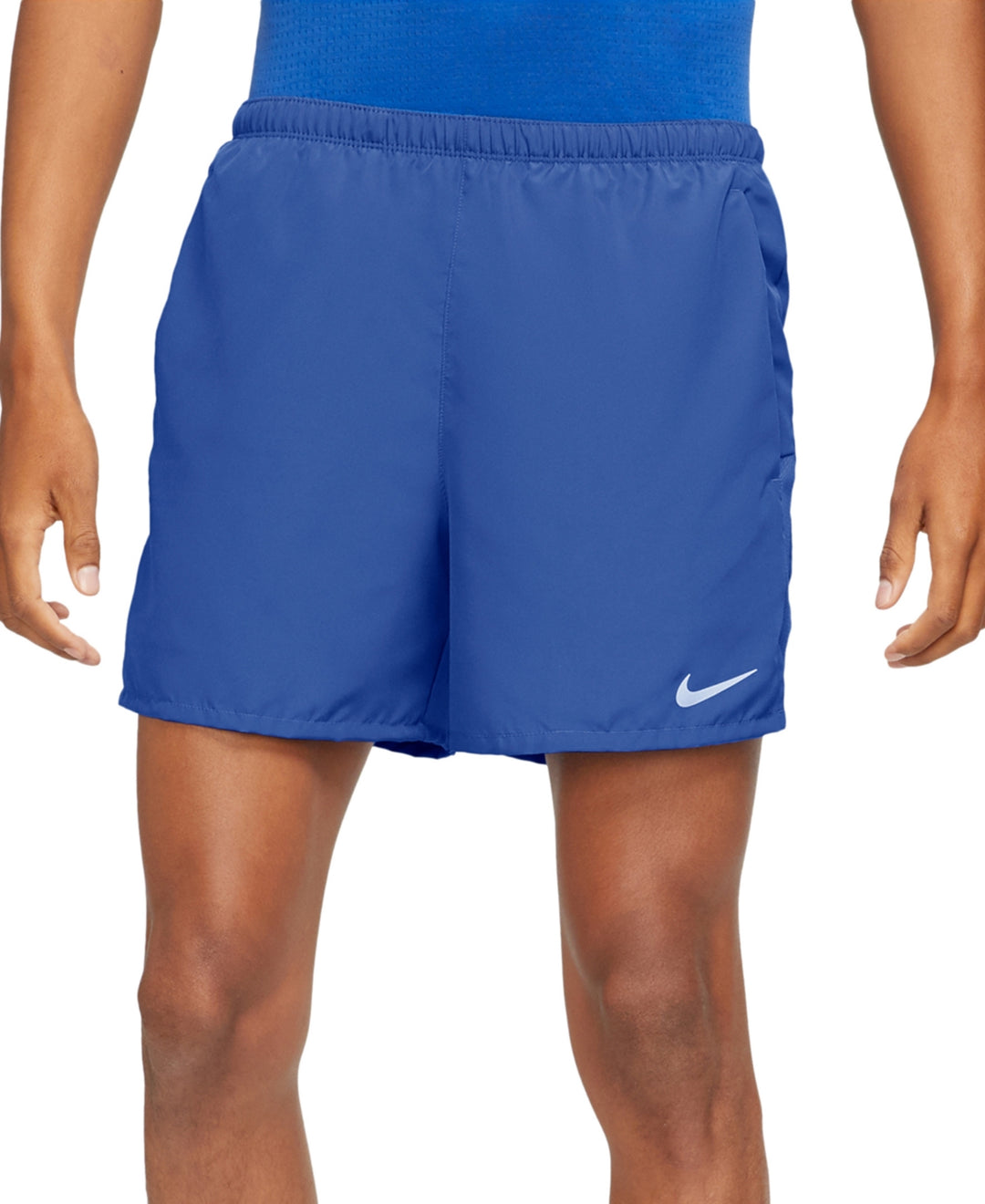 Nike Men's Challenger Brief Lined 5 Running Shorts Blue Size XX-Large