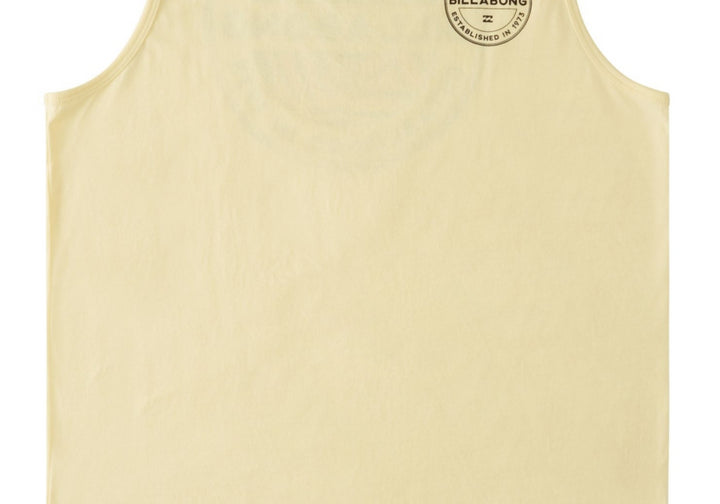 Billabong Men's Rotor Tank Top Yellow Size XX-Large