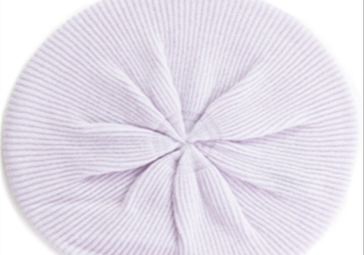 Charter Club Cashmere Beret Purple One Size