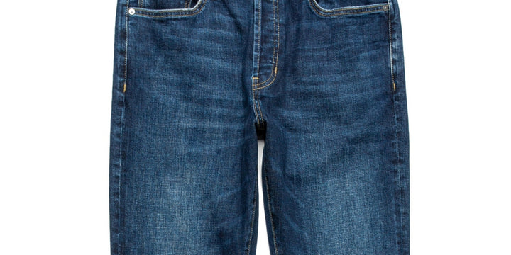 Earnest Sewn Men's Bryan Slouchy Slim Denim Jeans Blue Size 38