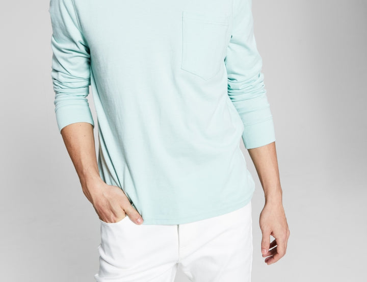 And Now This Men's Pocket Long Sleeve T-Shirt Green