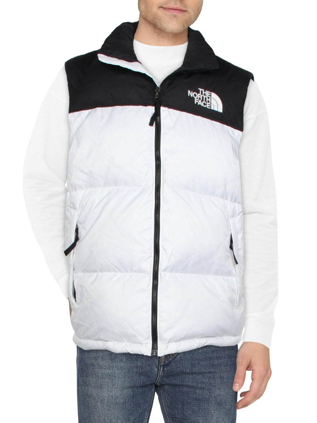 The North Face Inc Men's 1996 Retro Nuptse Vest In White Size XXL