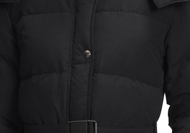 The North Face Sierra Water Repellent 600 Fill Power Down Longline Parka in Tnf Black , Size X-Small