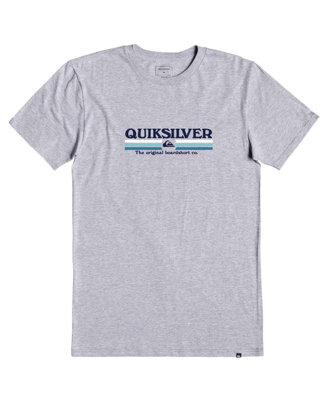 Quiksilver Men's Lined Up T-shirt Gray Size XX-Large