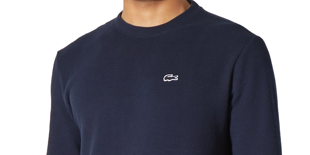 Lacoste Men's Lacoste Thermal Shirt Blue Size X-Small