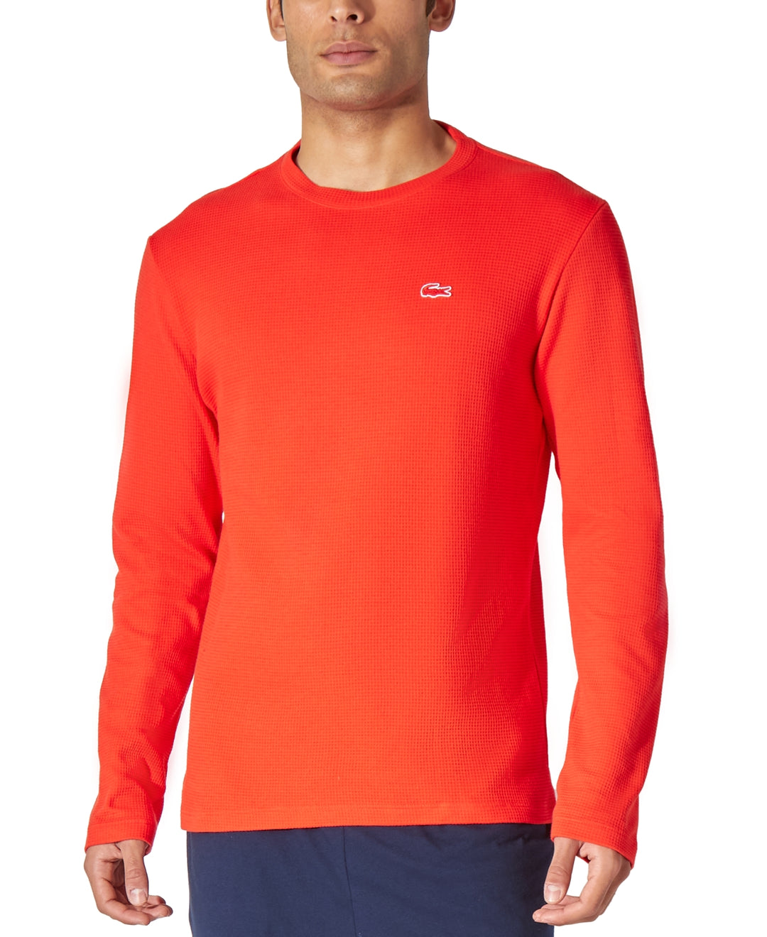 Lacoste Men's Thermal Shirt Red Size S