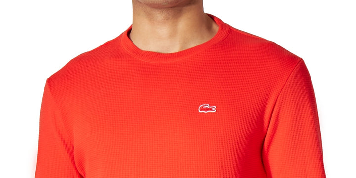 Lacoste Men's Thermal Shirt Red Size S