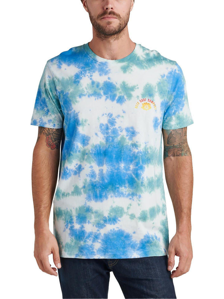 Reef Men's Adventure Short Sleeve Graphic T-shirt Blue