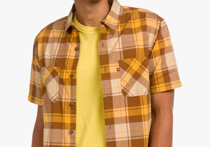 Junk Food Men's Murdock Shirt Yellow Size XX-Large