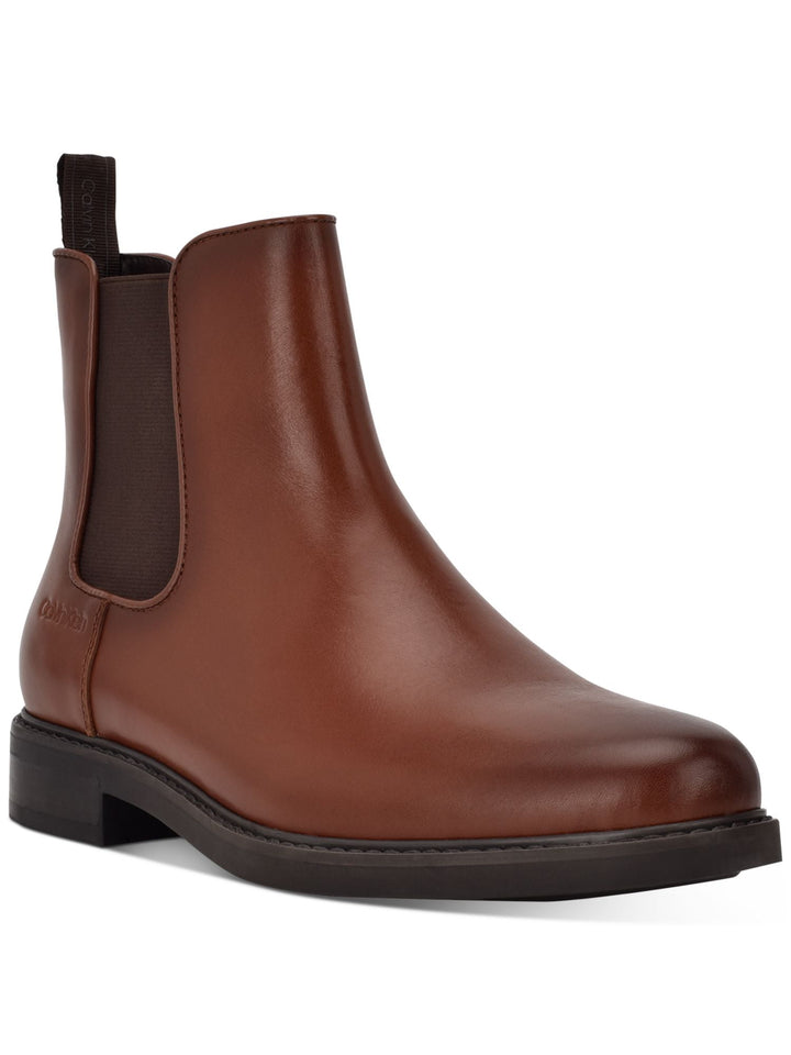 Calvin Klein Men's Fenwick Chelsea Boot Brown