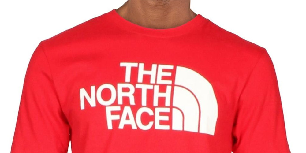 The North Face Men's Short Sleeve Half Dome T-Shirt Red Size Large