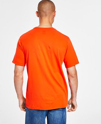 Levi's Men's Relaxed Fit Short Sleeve Graphic T-Shirt Orange Size XX-Large