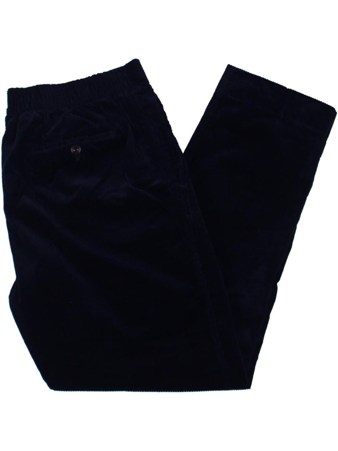 Ralph Lauren Men's Corduroy Drawstring Trouser Pants Blue Size 32X32