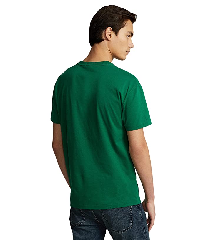 Ralph Lauren Men's Classic Fit Big Pony Jersey T-Shirt Green Size Medium
