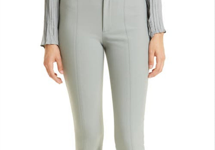 Vince High Waist Cigarette Pants in Light Slate , Size 0