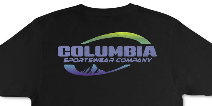Columbia Men's Corp Logo Graphic T-Shirt Black