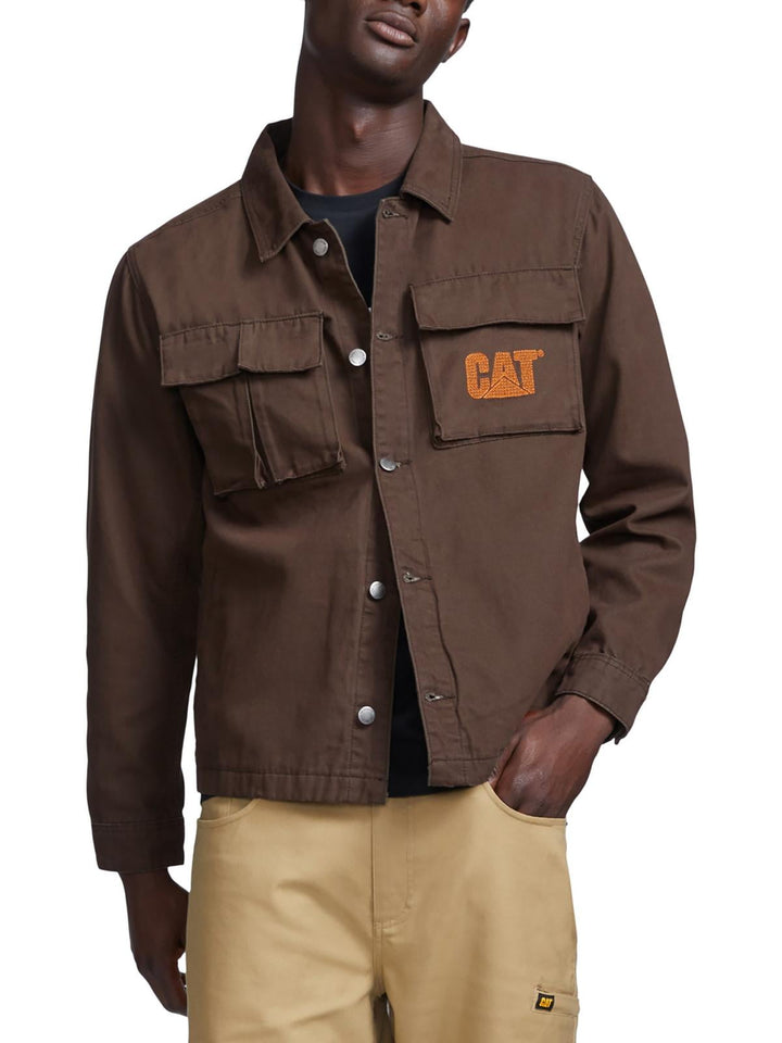 Caterpillar Men's Urban Passage Shirt Jacket Brown