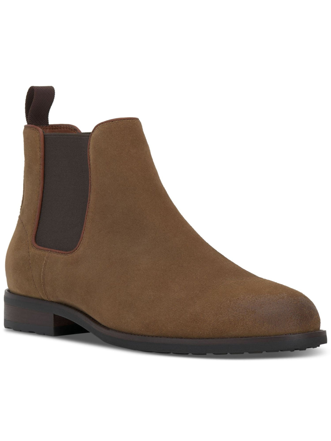 Vince Camuto Men's Lieven Suede Chelsea Boot Brown Size 9.5 M