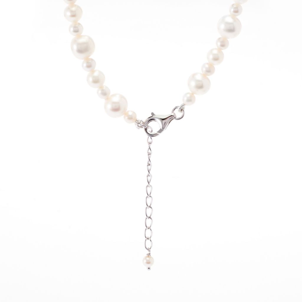 Imperial Pearl Sterling Silver Freshwater Cultured Pearl Strand Necklace