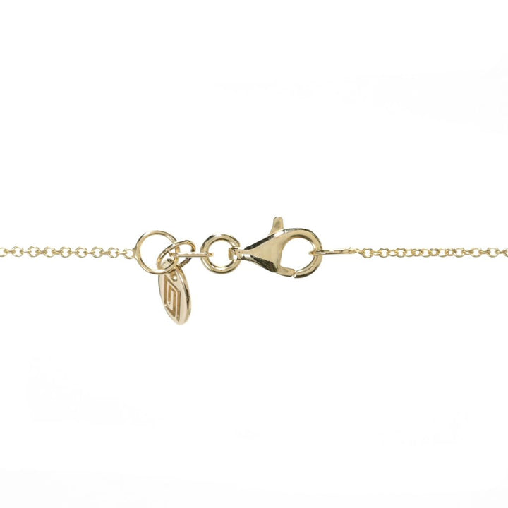 Gems of Distinction 14K Gold 1.00ctw Diamond Charm Station Necklace